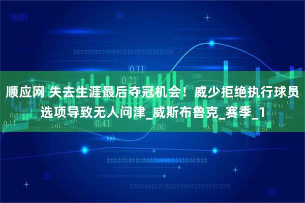 顺应网 失去生涯最后夺冠机会！威少拒绝执行球员选项导致无人问津_威斯布鲁克_赛季_1